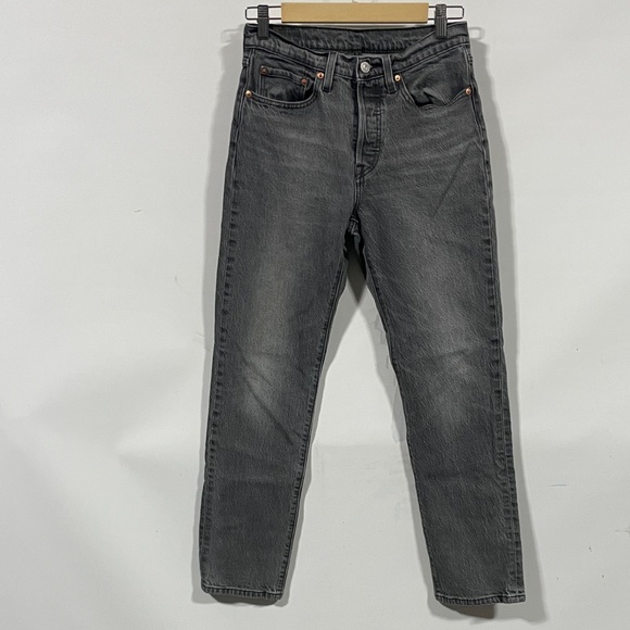 Levi's Denim - Levi’s 501 straight leg Classic Black women’s Jeans